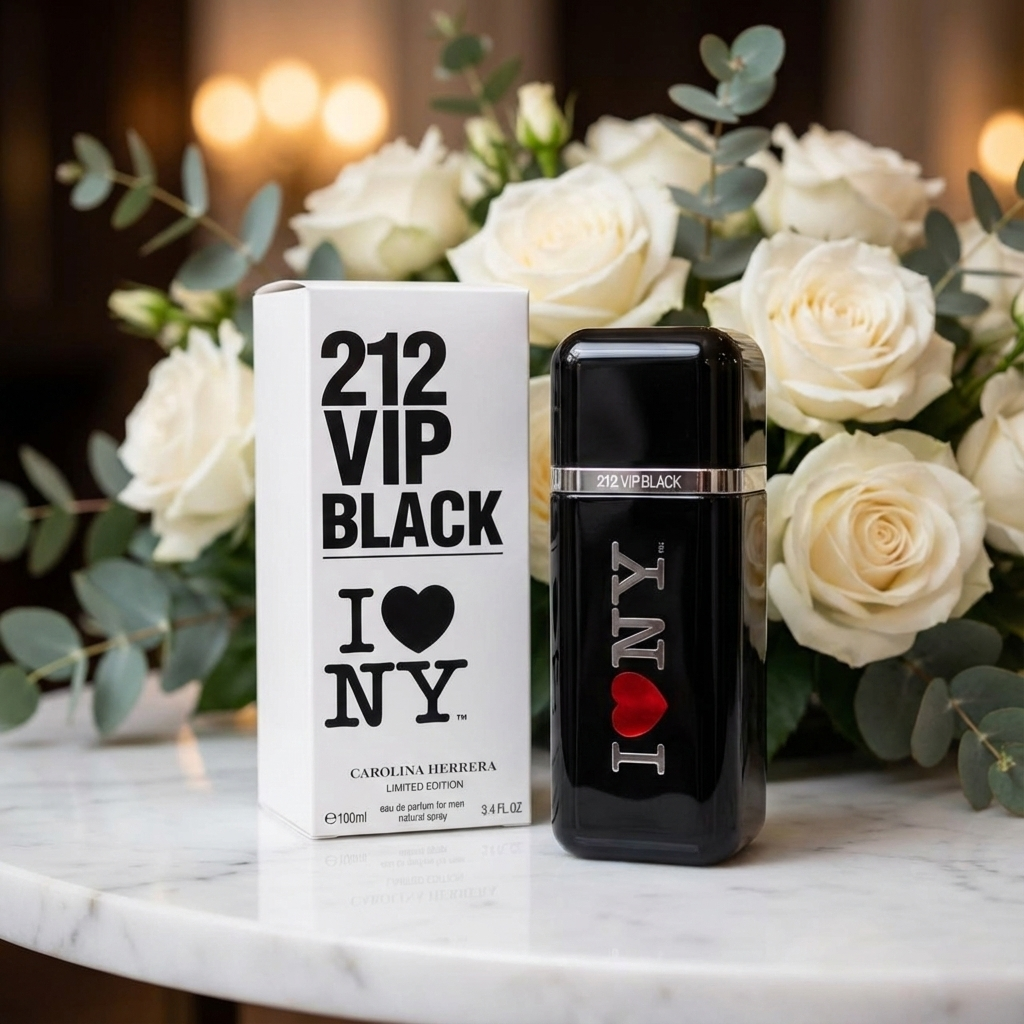 212 VIP Black Eau de Parfum for Men  Bold & Seductive Night Fragrance