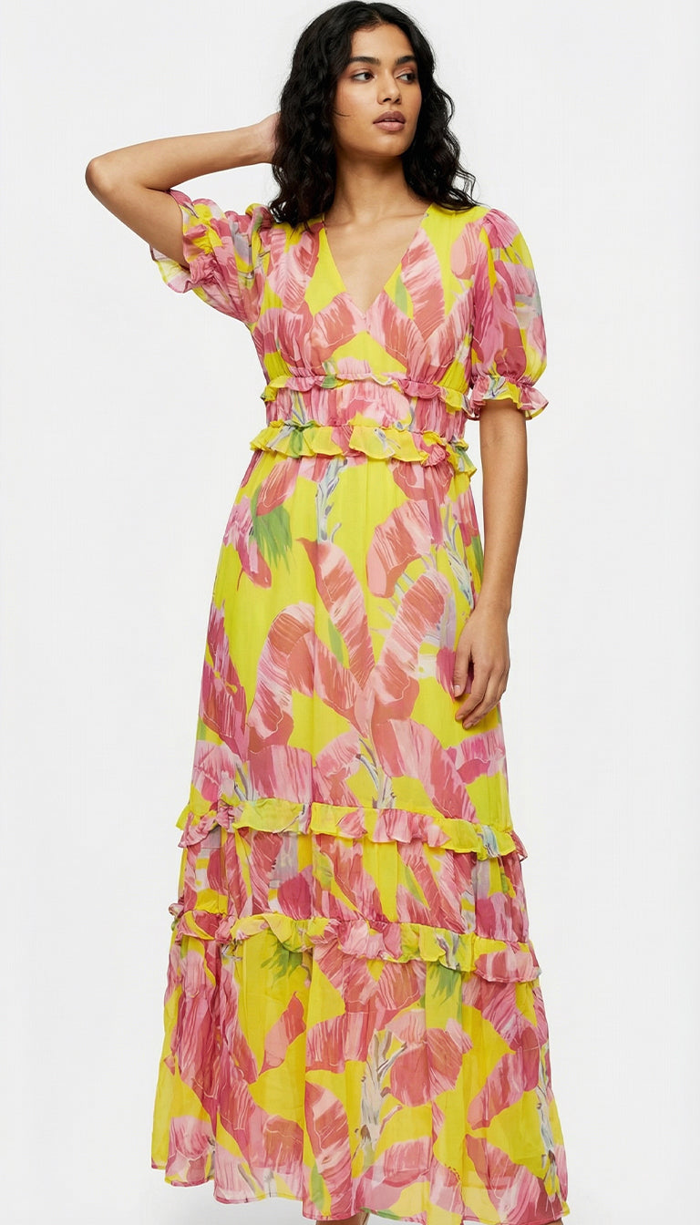 FARM Rio Floral Maxi Dress