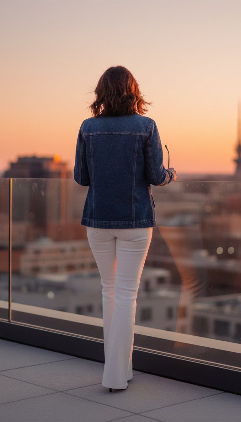 Michael Kors Women’s Classic Blue Denim Jacket