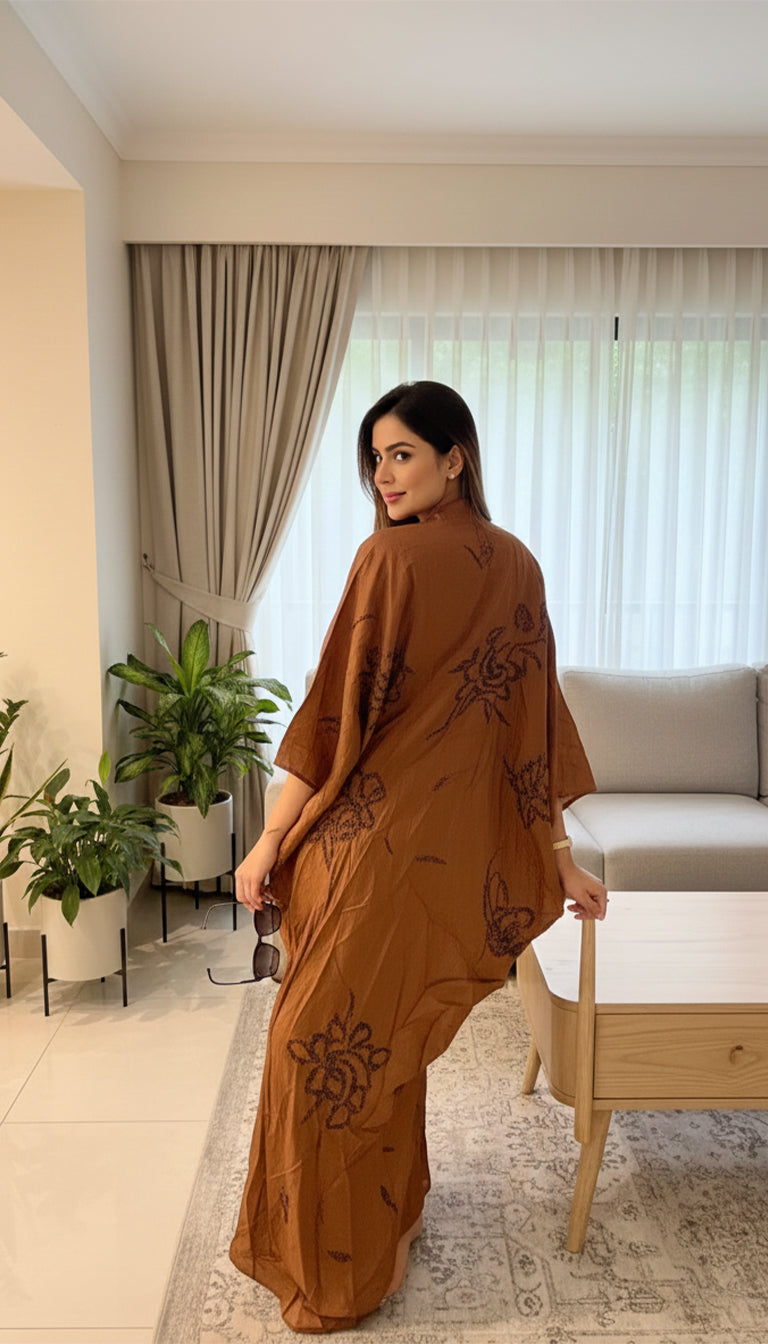 ZW Collection Beaded Kaftan Dress